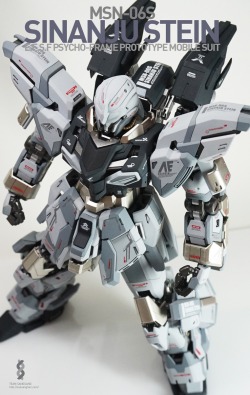 mechaddiction:  GUNDAM GUY: MG 1/100 Sinanju Stein - Painted Build #mecha – https://www.pinterest.com/pin/556827941411694775/ 