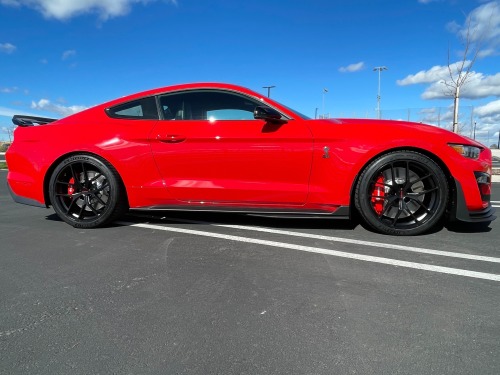  Royal flush. John Marton, the owner of this red-hot Ford Mustang Shelby GT500, wanted an aggressive