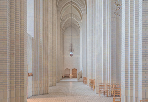 itscolossal:Breathtaking Interior Images of Copenhagen’s Rare Expressionist Church