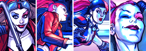 obsessive-ninja:  Harley Quinn’s expressions in Harley Quinn #1 - 5 - Art by Chad