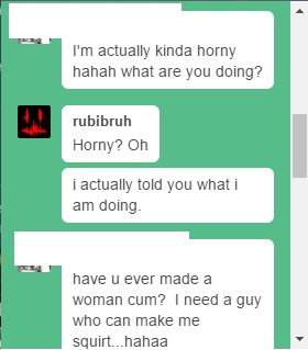 Seriously i just wanted to have a normal conversation and this is what happens