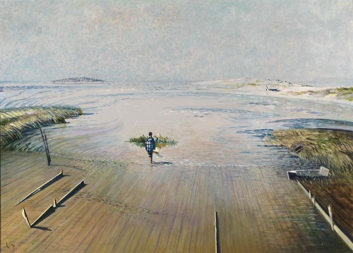 Cape Cod, Massachusetts—WellfleetLeonid Berman (American, born Russia; 1896–1976)1970Oil on canvas S