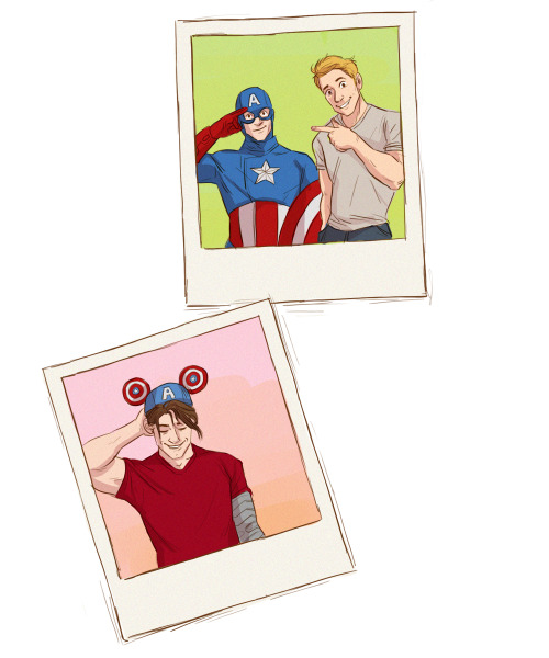 illustratedkate:Polaroids of my favourite Brooklyn grandpas at Disney World!! Big thanks to Lusi bec