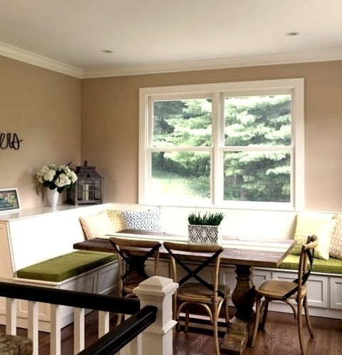 Baltimore Enclosed Dining RoomMedium-sized Dining Room With Beige Walls And A Medium-toned Wood Floor