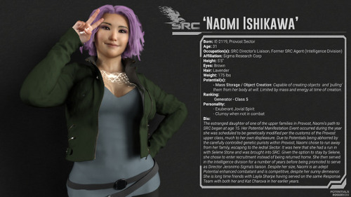 [Potentials] Profile: Naomi Ishikawa [Text Version Below]   [SRC_DATA:\Personnel\Naomi_Ishikawa][Au