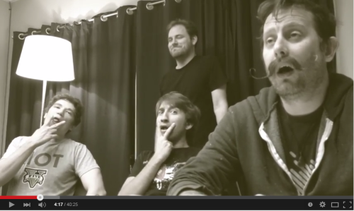team-lads-in-the-tardis:  I paused at the perfect moment in Lindsay’s Heist. Achievement Hunter, ladies and gentlemen.  