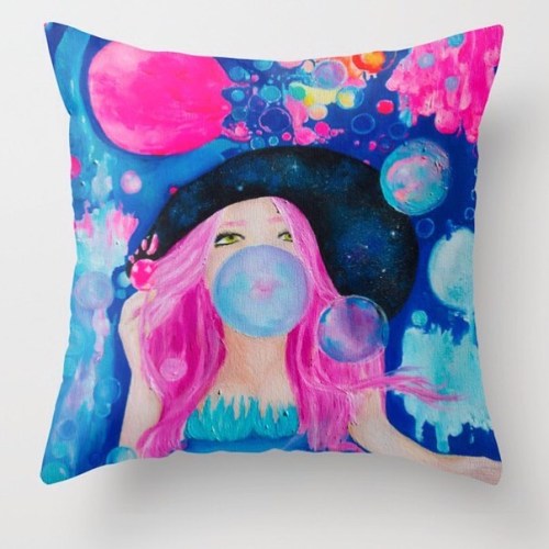 ✨My page on #society6 is ready! There are pillows, phone/iPad/notebook stuff, mugs, clocks, etc&