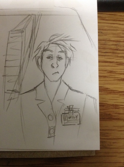 I Like To Think Dr. Light Would Have Started With A Mustache Before His Girlfriend Was Killed And Coworker