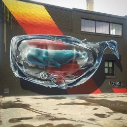 nevercrew:  “Detecting machine n.1” Our painting realized in Rochester (NY) for @walltherapyny co-curated by @urbannationberlin  Thank you again to everyone!!!  @montanacans @montanacans_usa http://ift.tt/1LTvOAk