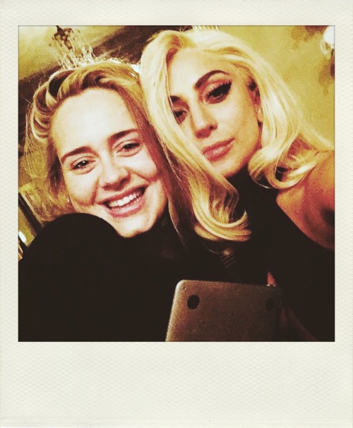 artinpopculture:Gaga with legends.