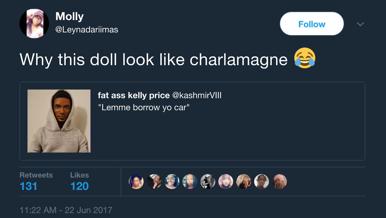 illumahottie:  lagonegirl:  Ken Dolls Wildin  Get the motherfucking hell out of my