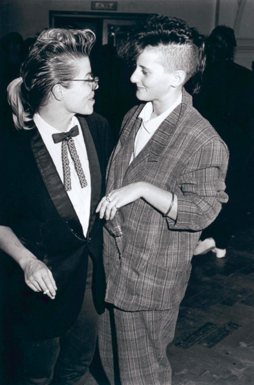 lesbianherstorian: the women’s dance at st. kilda town hall in melbourne, australia, photographed by