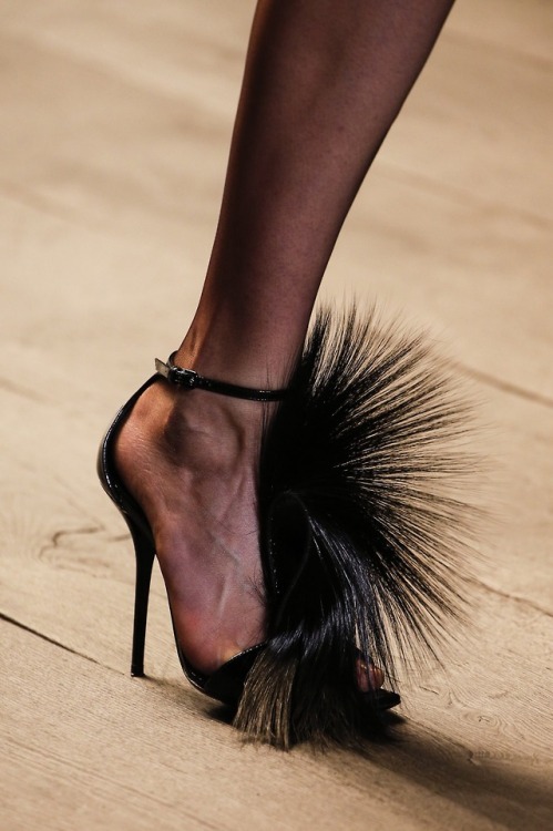 shoes @ Yves Saint Laurent FW18 | PFW