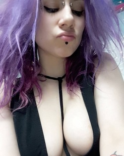 🍕🍕🍕 mygirlfund.com/HotPepper  #ilovemygirlfund  #punkycolour  #canadianlady    #mygirlfund #mygirlfundgirl #o0pepper0o #purplehair