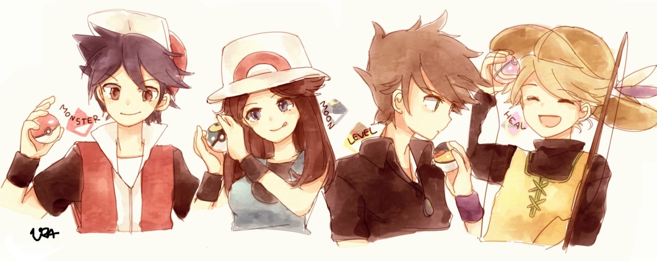 pokedexholders: 所有者とボール  