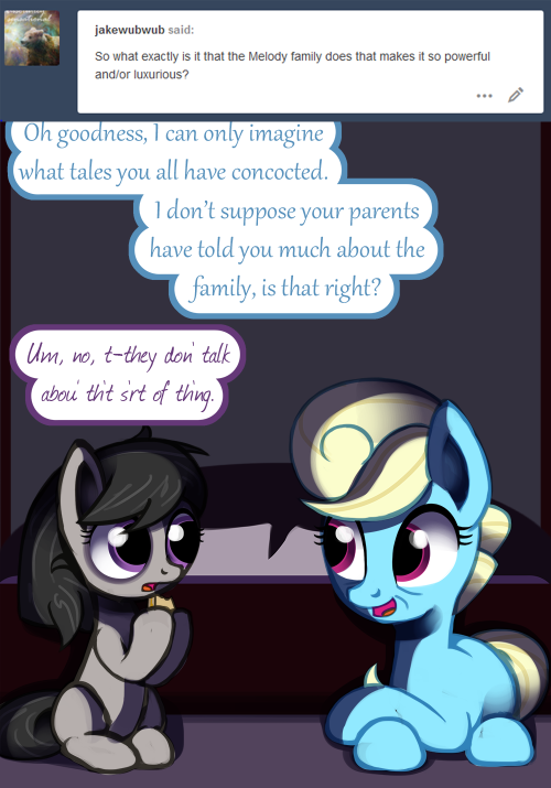 ask-canterlot-musicians: She’s a good kid. My original plan was to go on break for the holiday following this post. However, there is one more page to this scene, and because I love you guys (and it would be weird to put a break so close to the end),