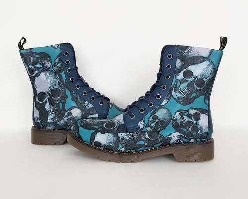 sosuperawesome:Custom BootsRock Your Sole on EtsySee our #Etsy or #Shoes tags