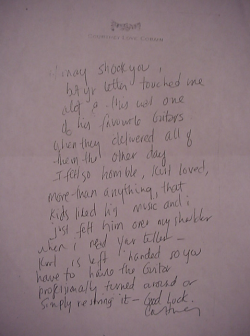 Guitarlust:  Slut-Kissgirl:  “This May Shock You, But Yr Letter Touched Me Alot