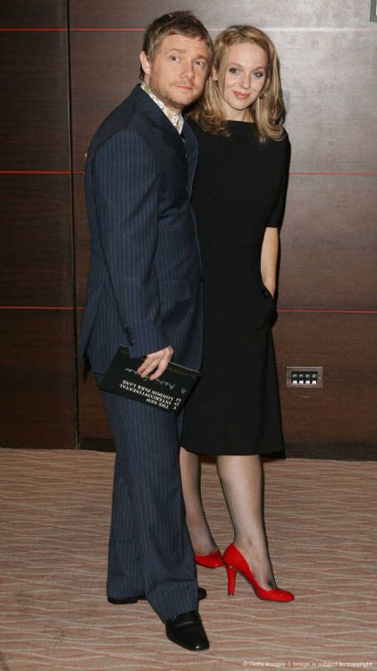 bigcong: Martin Freeman, Amanda Abbington,Intercontinental Hotel Relaunch Party; Park Lane; Lon