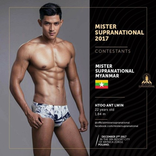 penisbigcock: Mister Supranational Myanmar 2017