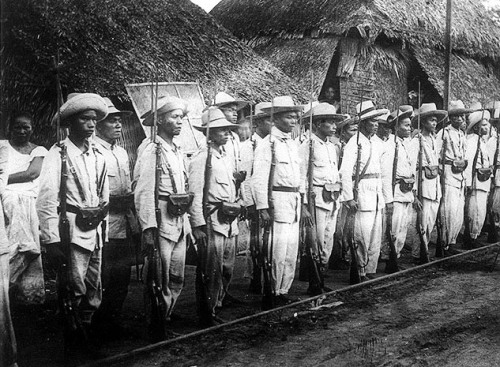 The Fake Battle of Manila The Battle of Manila is a forgotten part of history and rarely mentioned a