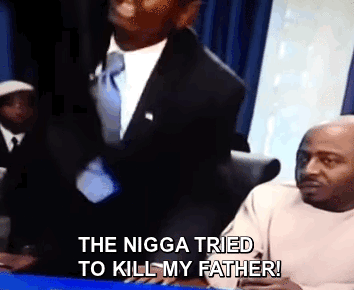 imsoshive:  Becky: Why you don’t talk with your mother anymore?Jamal: