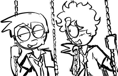 Two Sketches That May Or May Not Turn Into Full Drawings Lolol 