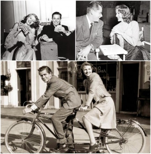 Rita Hayworth and Glenn Ford