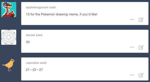 Pokemon Art Ask Things!for appledragonart, darael, and capnalex