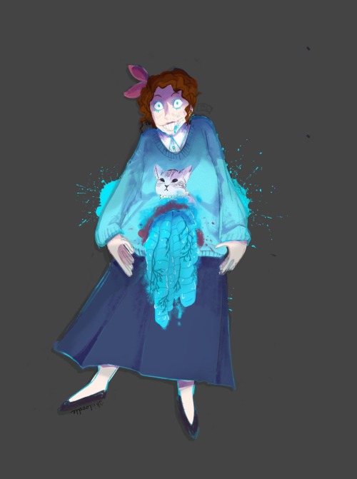 An Apothosised Charlotte Sweetly From 2020 Just Starting To Archive More Art Here!