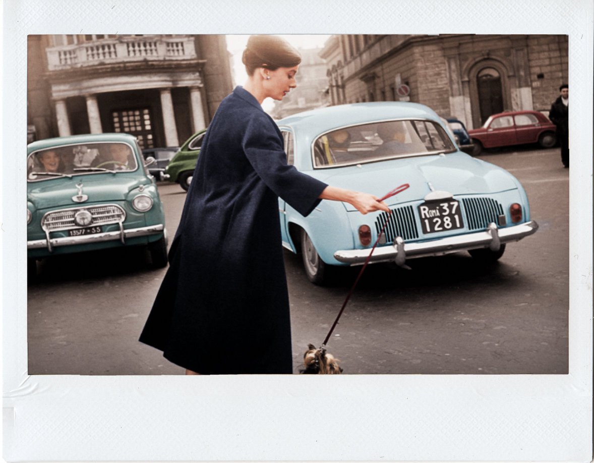 solo-vintage:  Audrey in Rome 