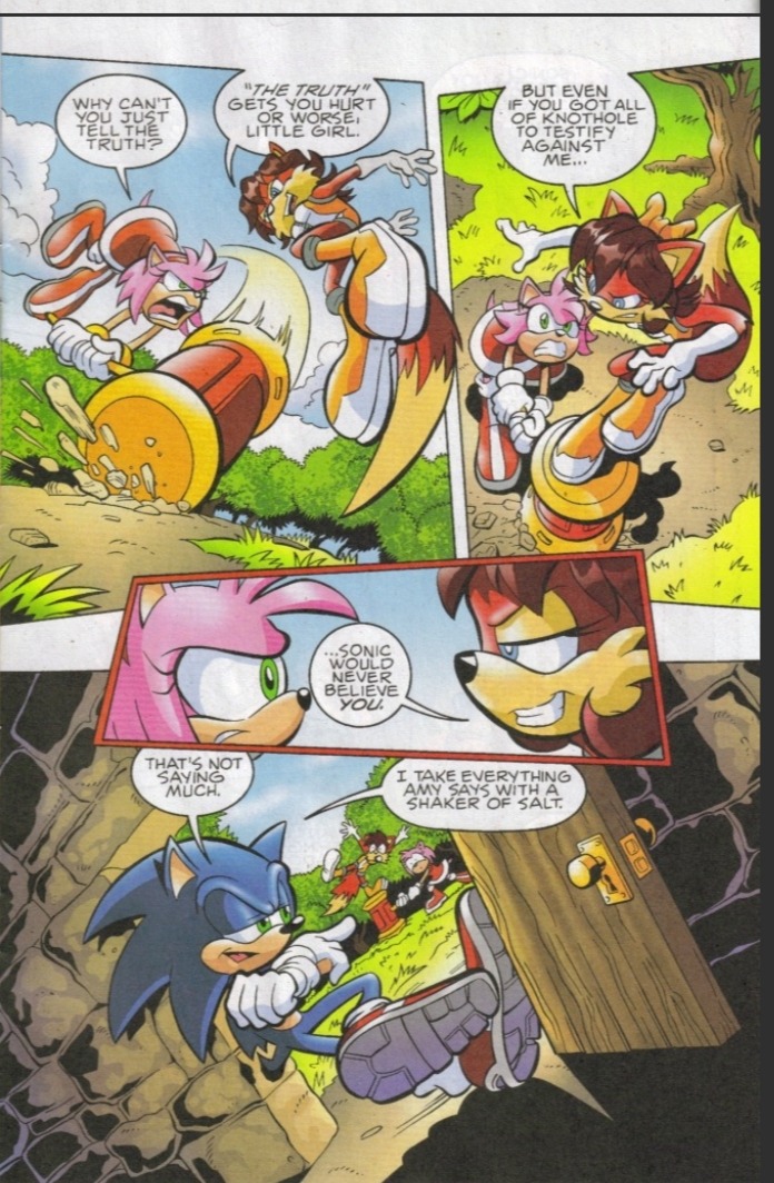 Not So ) Daily Archie Sonic على X: Meet Mighty The Armadillo's long-lost  sister, Matilda. From Sonic Universe #48, submitted by @DocryanPokefan.   / X