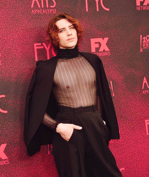 adevilishwitch:Cody Fern arrives for 20th Century Fox Television/FX’s “American Horror Story: Apocal