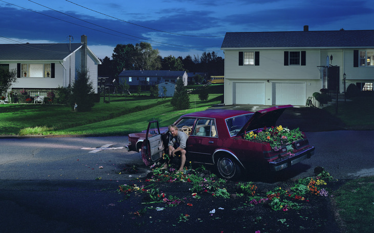 magnificentruin:  Gregory CrewdsonDream House2002Phillip Seymour Hoffman 