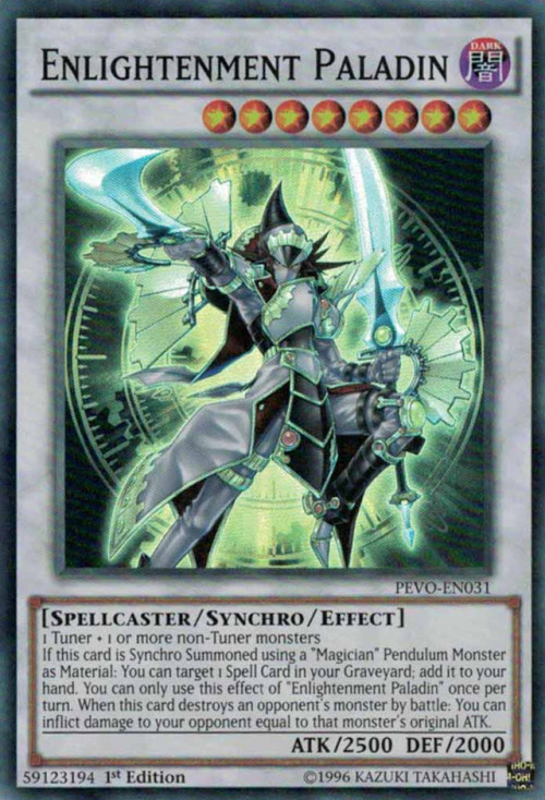 ygoreviews:Enlightenment Paladin————————————————1 Tuner + 1 or more non-Tuner monstersIf this card i