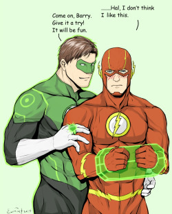 evinist:  HalBarry power ring play. I can’t