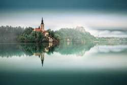 wanderlusteurope:  The stunning Lake Bled