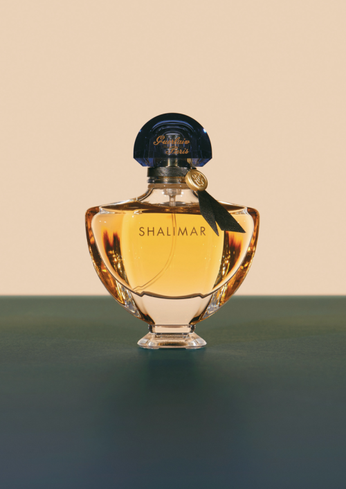 Perfume photography in Sali Hughes’ Pretty Iconic: Poison by Dior (1985), Shalimar by Guerlain