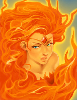 Princessesfanarts:flame Princess By Eksafael 