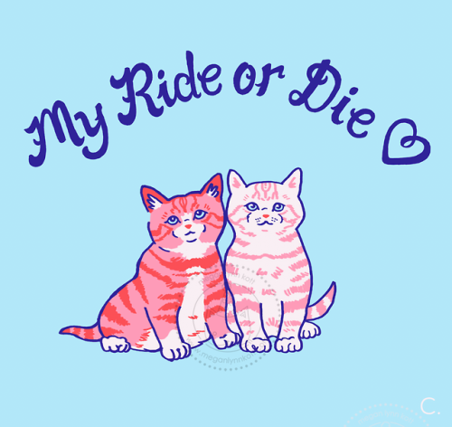 Working on a t-shirt design >^..^<What do you guys think - A, B, or C?