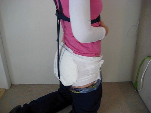ilikediaperedwomen:  Diaper Closes Ups 