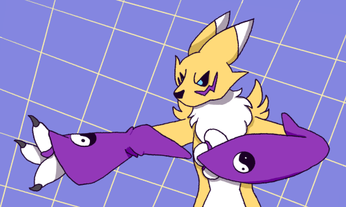 bluedawnart:renamon