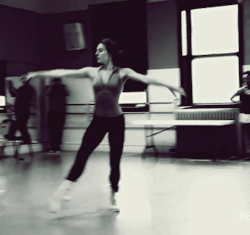 mariatallchief:  NYCB’s Tiler Peck in rehearsal for The Enemy Within (x) 