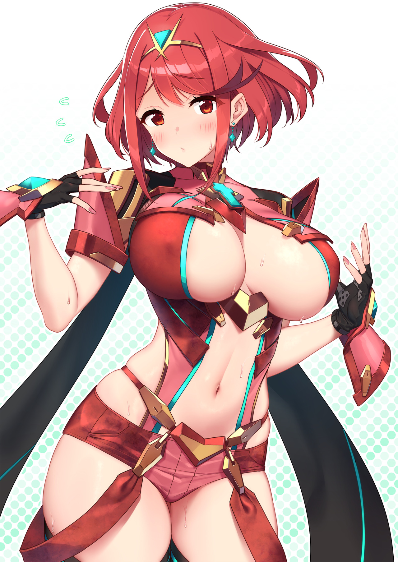 a-titty-ninja:  「ホムラちゃん」 by ぼに～๑ Permission to reprint was