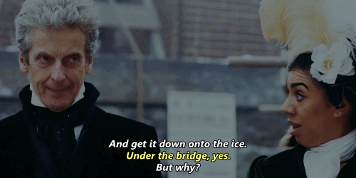 hernamewasriversong: Thin Ice - Deleted scene Wait. You’re married??  