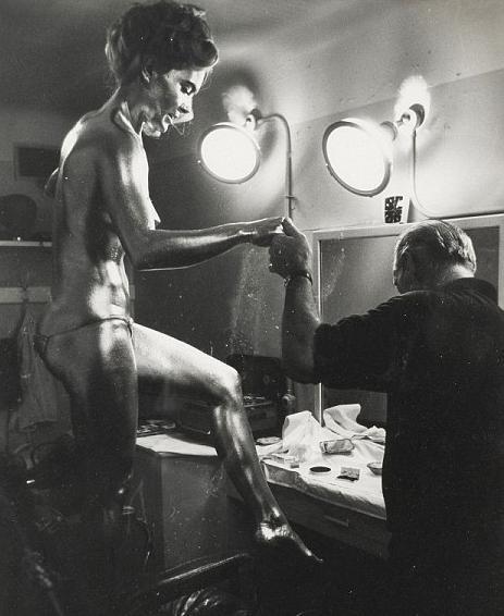 Shirely Eaton in GOLDFINGER