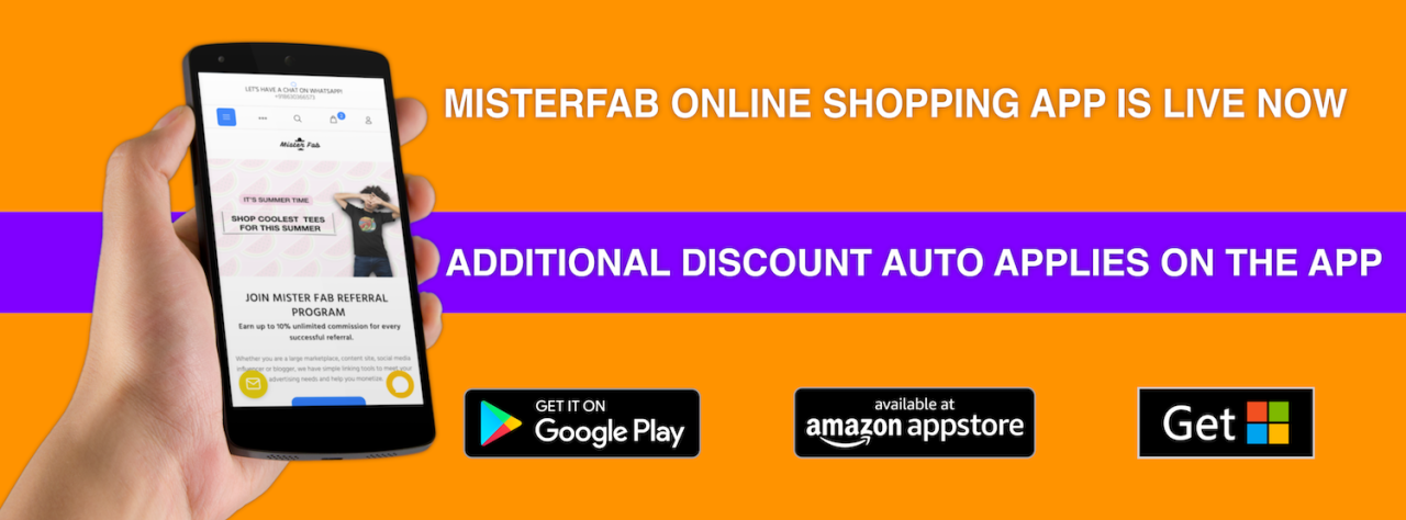 Mister Fab Online Shopping App