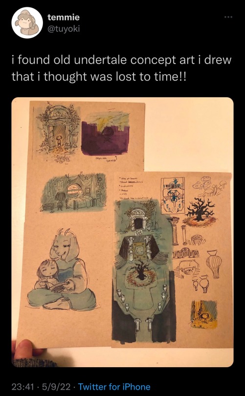 Toby’s Concept Art Vs Temmie’s Concept Art Will Never Not Make Me Laugh