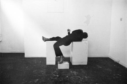 sodisnanee:Bruce McLean, Pose Work for Plinths, 1971