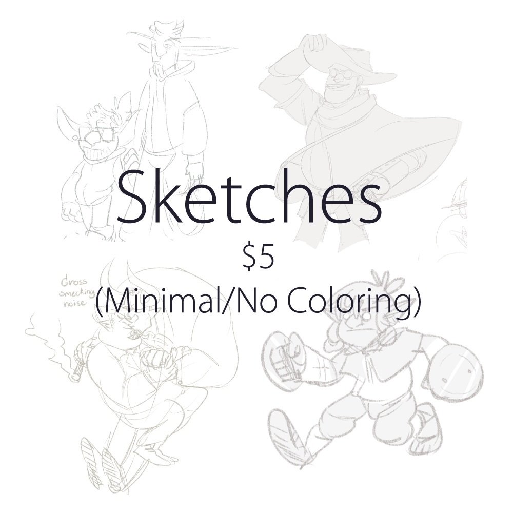 sobsofthegoblins:  Yeeeeeah, I’m finally opening up commissions! Little nervous